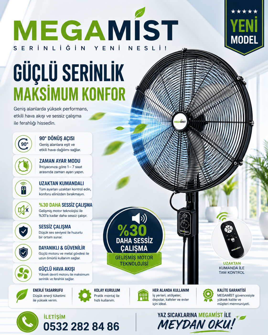Buharlı Serinletme profesyonel açık alan serinletme görseli Buharlı Serinletme ana görseli - buharlı serinletme ve mist fan çözümü